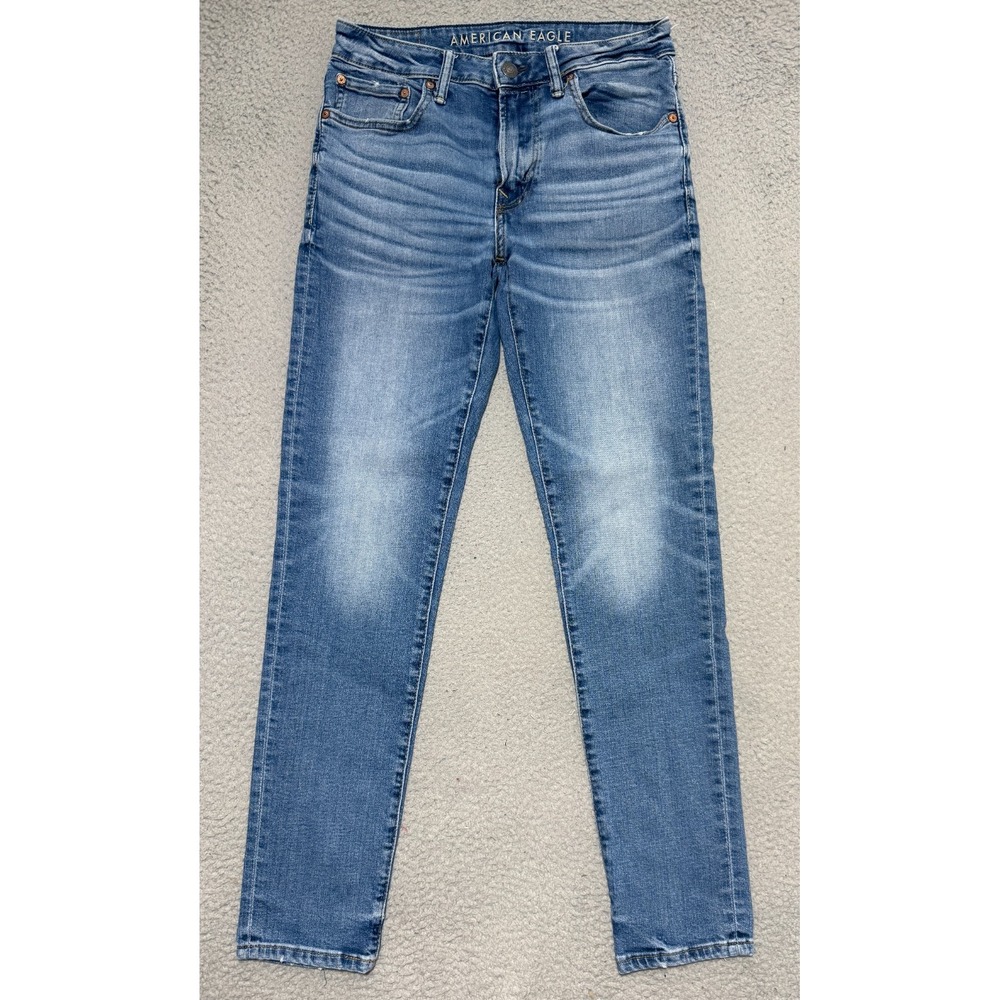 American Eagle Outfitters Airflex+ Skinny Jeans Mens 31x32 (Fits 30x30) Stretch